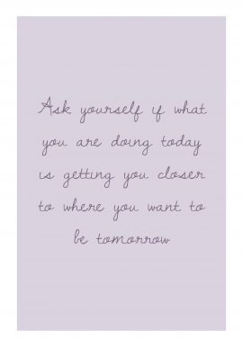 Ask Yourself Poster