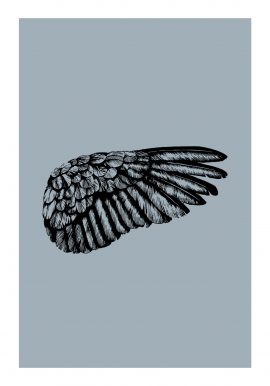 Black Wing Poster No2